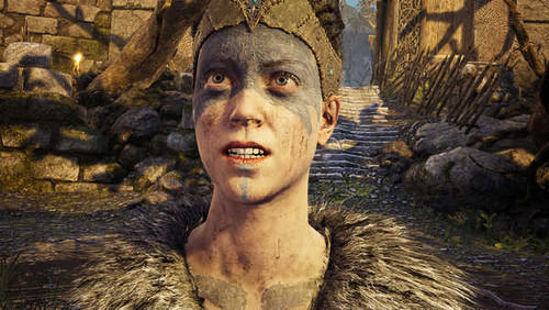 Jual Poster Hellblade Senua's Sacrifice Video Game Hellblade Senua's Sacrifice 866160APC