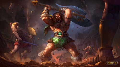 Jual Poster Hercules (Smite) Video Game Smite 1040701APC