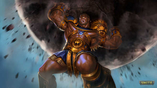 Jual Poster Hercules (Smite) Video Game Smite 1048158APC