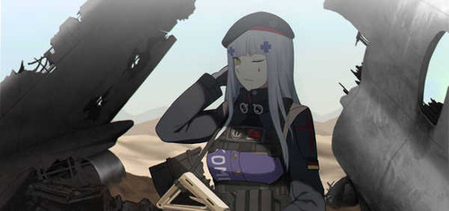 Jual Poster HK416 (Girls Frontline) Video Game Girls Frontline 934618APC