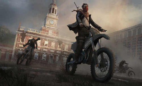 Jual Poster Homefront The Revolution Motorcyclist 1ZM1021
