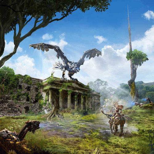 Jual Poster Horizon Zero Dawn Warriors Robot 0x0 1ZM1027 Jual Poster Horizon Zero Dawn Warriors Robot 0x0 1ZM1027