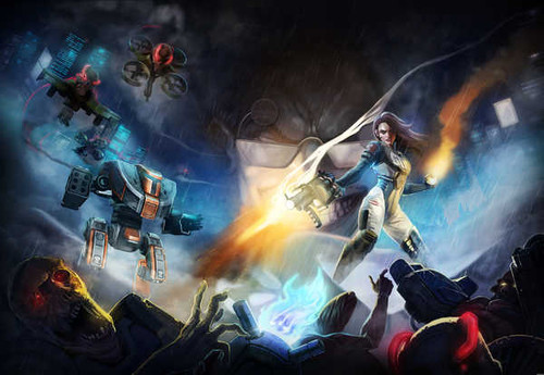 Jual Poster Ion Fury Robot Woman Warrior Video Game Ion Fury 1031858APC Jual Poster Ion Fury Robot Woman Warrior Video Game Ion Fury 1031858APC