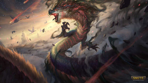 Jual Poster Jormungandr (Smite) Video Game Smite 1053805APC