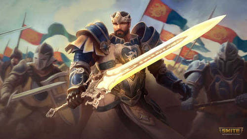 Jual Poster King Arthur (Smite) Video Game Smite 1048483APC Jual Poster King Arthur (Smite) Video Game Smite 1048483APC