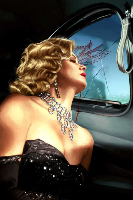 Jual Poster L.A. Noire Blonde girl Blood Dead Cadaver Corpse 1ZM1050