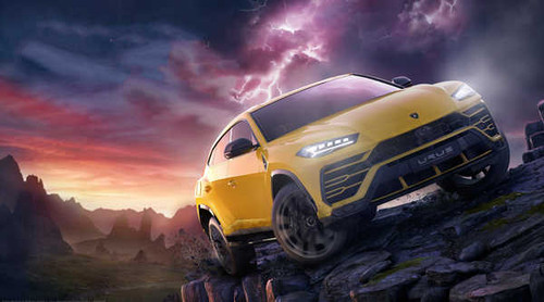 Jual Poster lamborghini urus forza horizon 4 fortune island dlc 18609WPS