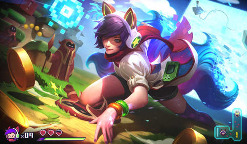 Jual Poster league of legends ahri 14241WPS