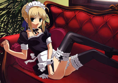 Poster Saber (Fate Series) Fate Series Fate Stay Night APC004