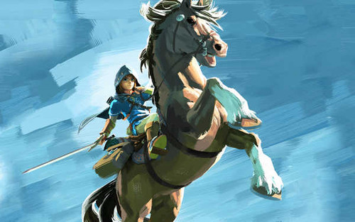 Jual Poster Link Zelda The Legend of Zelda Breath of the Wild 711452APC