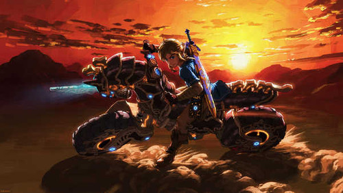 Jual Poster Link Zelda The Legend of Zelda Breath of the Wild 929320APC