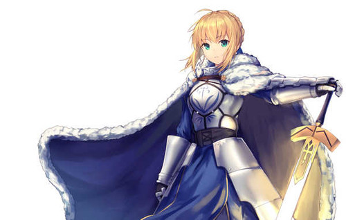 Poster Saber (Fate Series) Fate Series Fate Stay Night APC016A