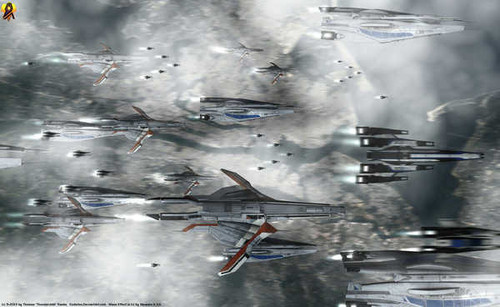 Jual Poster Mass Effect Starship Turian Mass Effect Mass Effect 436468APC