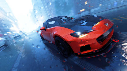 Jual Poster Mazda The Crew 2 MX5 Red 1ZM1239