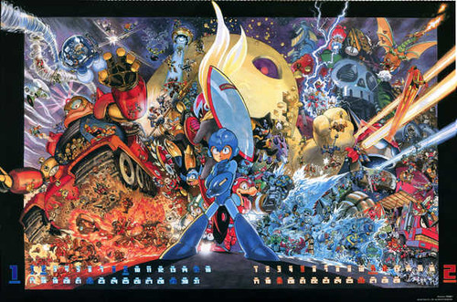 Jual Poster Mega Man Mega Man 552850APC Jual Poster Mega Man Mega Man 552850APC