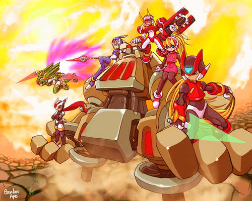 Jual Poster Mega Man Mega Man Zero 235409APC Jual Poster Mega Man Mega Man Zero 235409APC