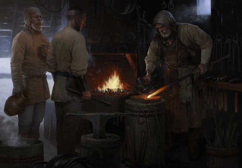 Jual Poster Men Kingdom Come Deliverance Blacksmith 8x2 1ZM1251