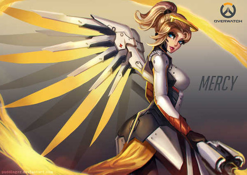 Jual Poster Mercy (Overwatch) Overwatch Video Game Overwatch 707608APC