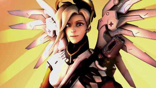 Jual Poster Mercy (Overwatch) Overwatch Video Game Overwatch 751129APC