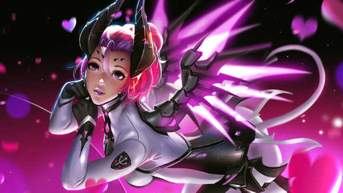 Jual Poster Mercy (Overwatch) Overwatch Video Game Overwatch 886249APC