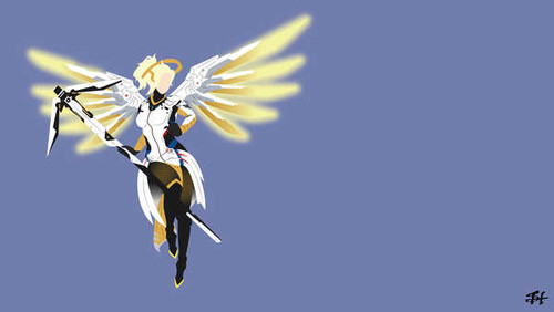 Jual Poster Mercy (Overwatch) Overwatch Video Game Overwatch 968168APC