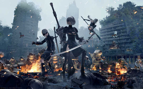 Jual Poster nier automata 02 GWP2048