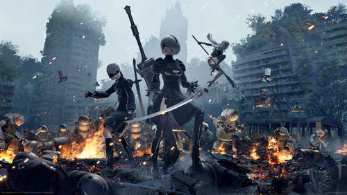 Jual Poster nier automata 02 GWP4093 Jual Poster nier automata 02 GWP4093