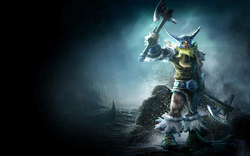 Jual Poster Olaf (League Of Legends) Video Game League Of Legends 171353APC