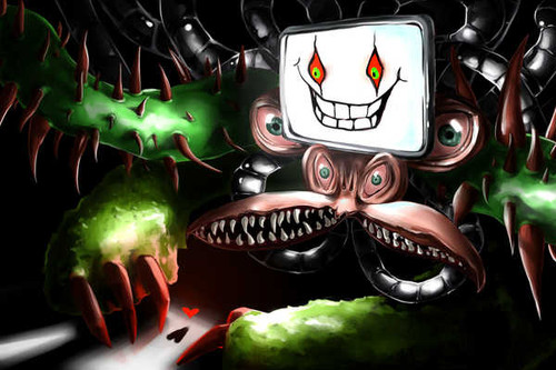 Jual Poster Omega Flowey (Undertale) Video Game Undertale 976695APC