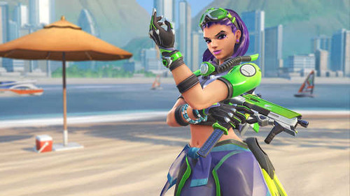 Jual Poster Overwatch Sombra (Overwatch) Video Game Overwatch 868481APC