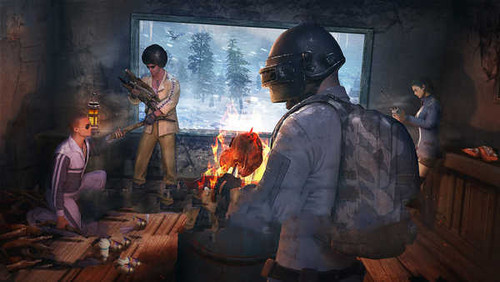 Jual Poster Playerunknown's Battlegrounds Video Game PlayerUnknown's Battlegrounds 1075897APC