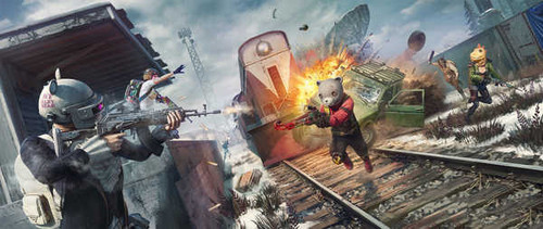 Jual Poster Playerunknown's Battlegrounds Video Game PlayerUnknown's Battlegrounds 1076149APC