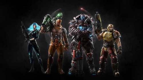 Jual Poster quake champions nyx visor scalebearer ranger 8207WPS Jual Poster quake champions nyx visor scalebearer ranger 8207WPS