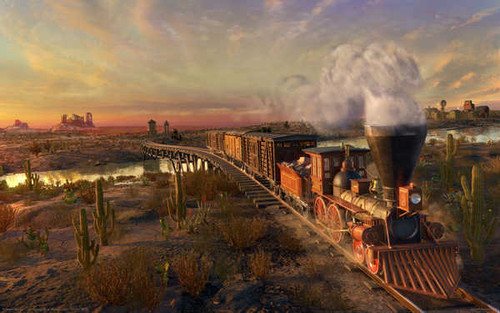 Jual Poster railway empire 01 GWP2215 Jual Poster railway empire 01 GWP2215