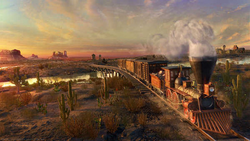 Jual Poster railway empire 01 GWP4159 Jual Poster railway empire 01 GWP4159