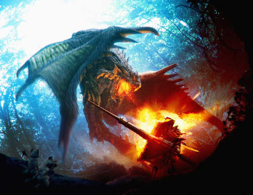 Jual Poster Rathian (Monster Hunter) Video Game Monster Hunter 122300APC