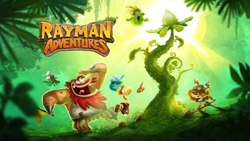 Jual Poster rayman adventures sacred tree android ios 810WPS