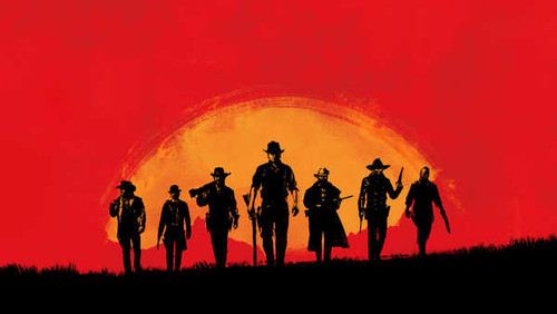 Jual Poster red dead redemption 2 rockstar games 2761WPS