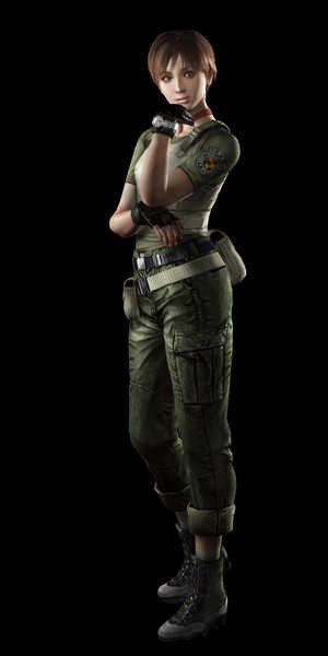 Jual Poster Resident Evil Rebecca Chambers Black background 1ZM1507