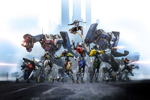 Jual Poster robo recall oculus touch vr games 2692WPS Jual Poster robo recall oculus touch vr games 2692WPS