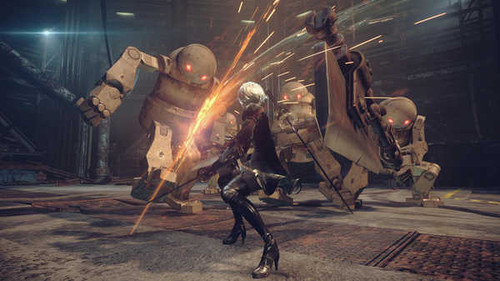 Jual Poster Robot Video Game NieR Automata 785607APC Jual Poster Robot Video Game NieR Automata 785607APC