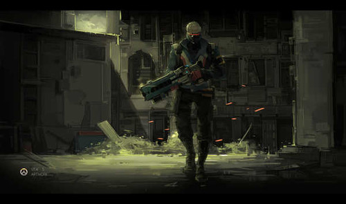 Jual Poster Soldier 76 (Overwatch) Video Game Overwatch 725217APC