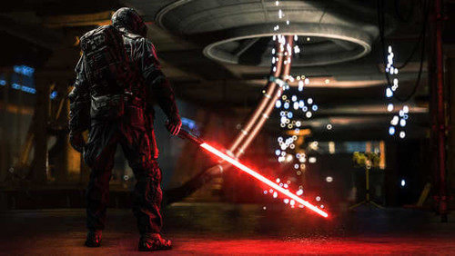 Jual Poster soldier sith lightsaber battlefield 4 star wars lightsaber 1482WPS