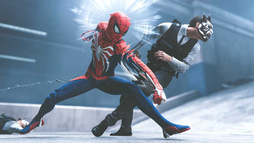 Jual Poster spider man playstation 4 2018 15838WPS