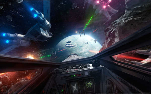 Jual Poster star wars battlefront rogue one x wing vr mission 01 GWP2630