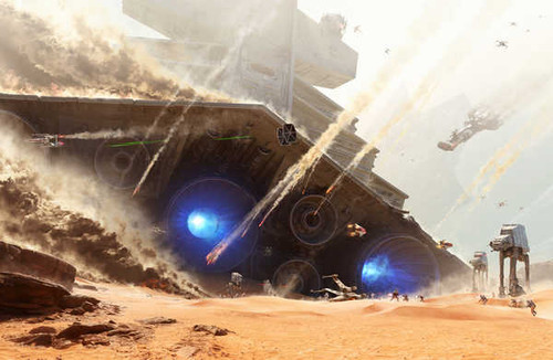 Jual Poster Star Wars Star Wars Battlefront (2015) 638837APC