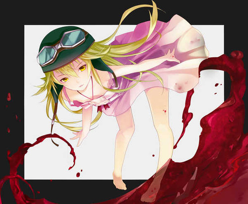 Poster Shinobu Oshino Vampire Anime Monogatari (Series) APCA