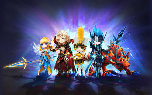 Jual Poster Summoners War Video Game Summoners War Sky Arena 888708APC