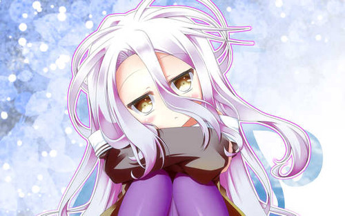 Poster Shiro (No Game No Life) Anime No Game No Life APC009A Poster Shiro (No Game No Life) Anime No Game No Life APC009A