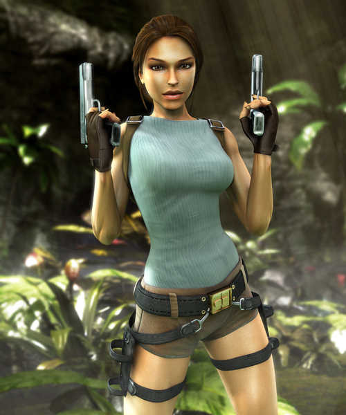 Jual Poster Tomb Raider Anniversary Pistols Lara Croft 1ZM1944 Jual Poster Tomb Raider Anniversary Pistols Lara Croft 1ZM1944